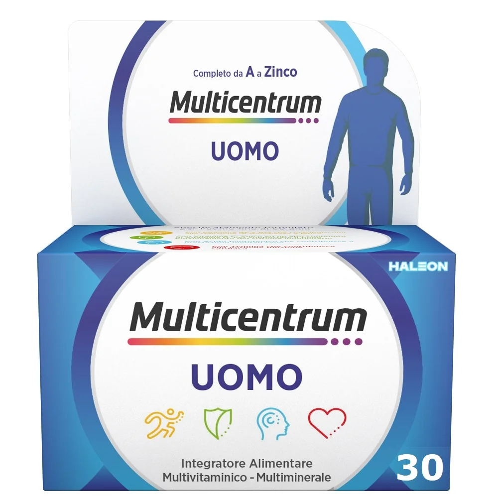 MULTICENTRUM UOMO 30 COMPRESSE