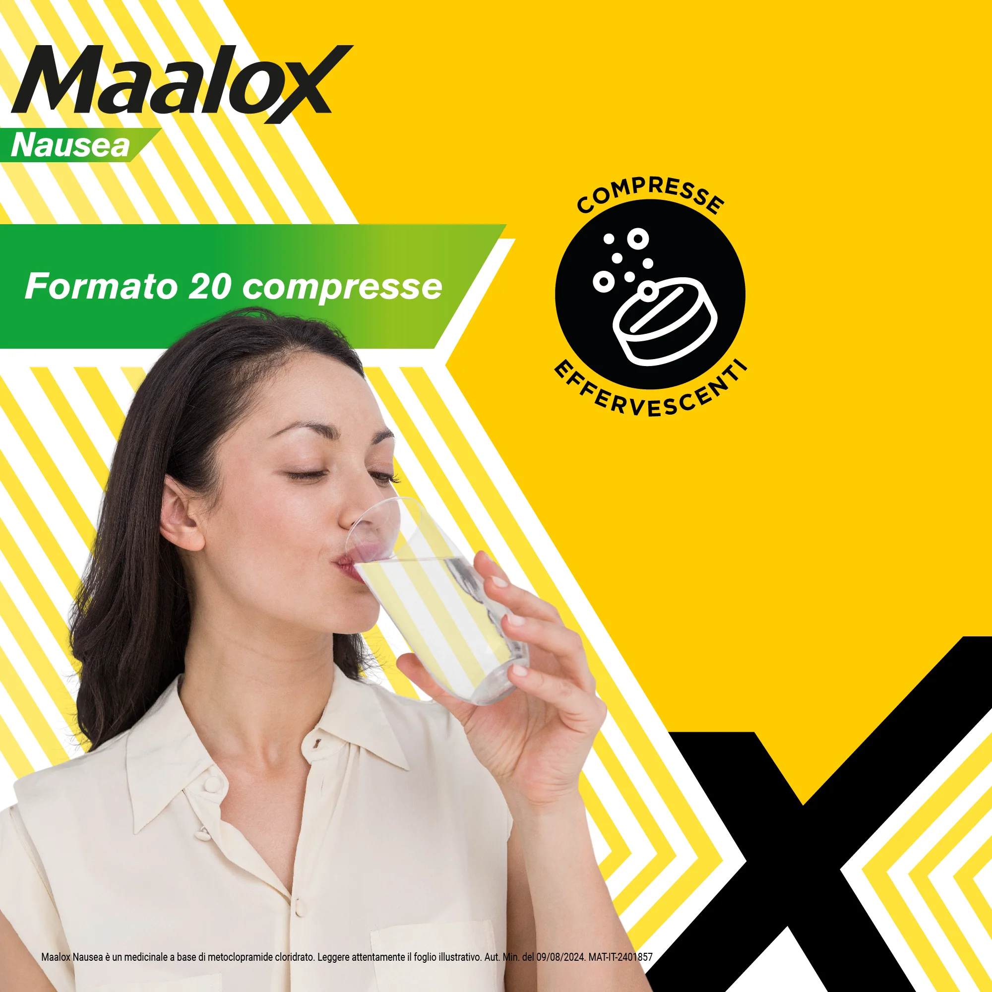 Maalox Nausea 5 mg 20 Compresse Effervescenti 