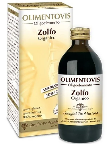 DR. GIORGINI OLIMENTOVIS ZOLFO ORGANICO INTEGRATORE 200 ML