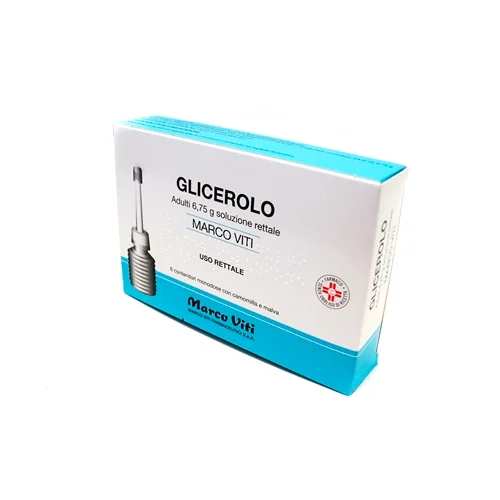 GLICEROLO MARCO VITI ADULTI 6,75 G SOLUZIONE RETTALE 6 CLISMI