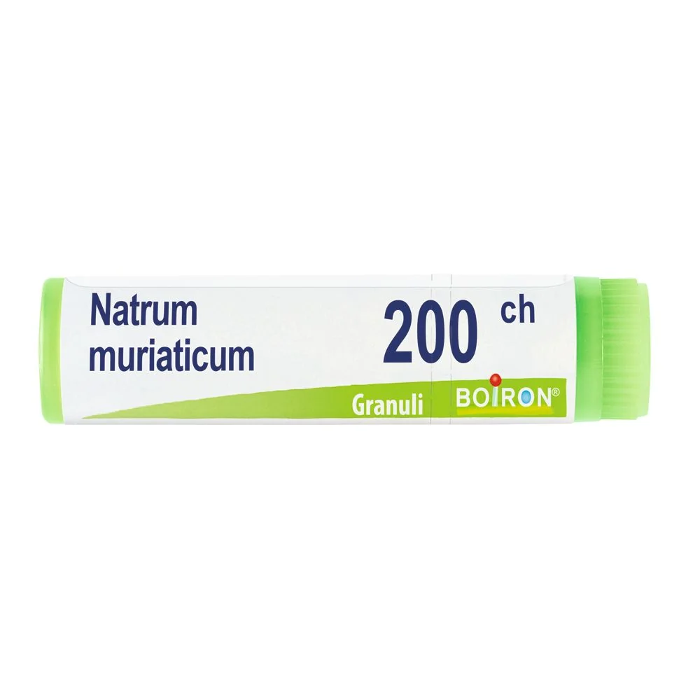 NATRUM MURIAT BOI GLOB 200CH 1G