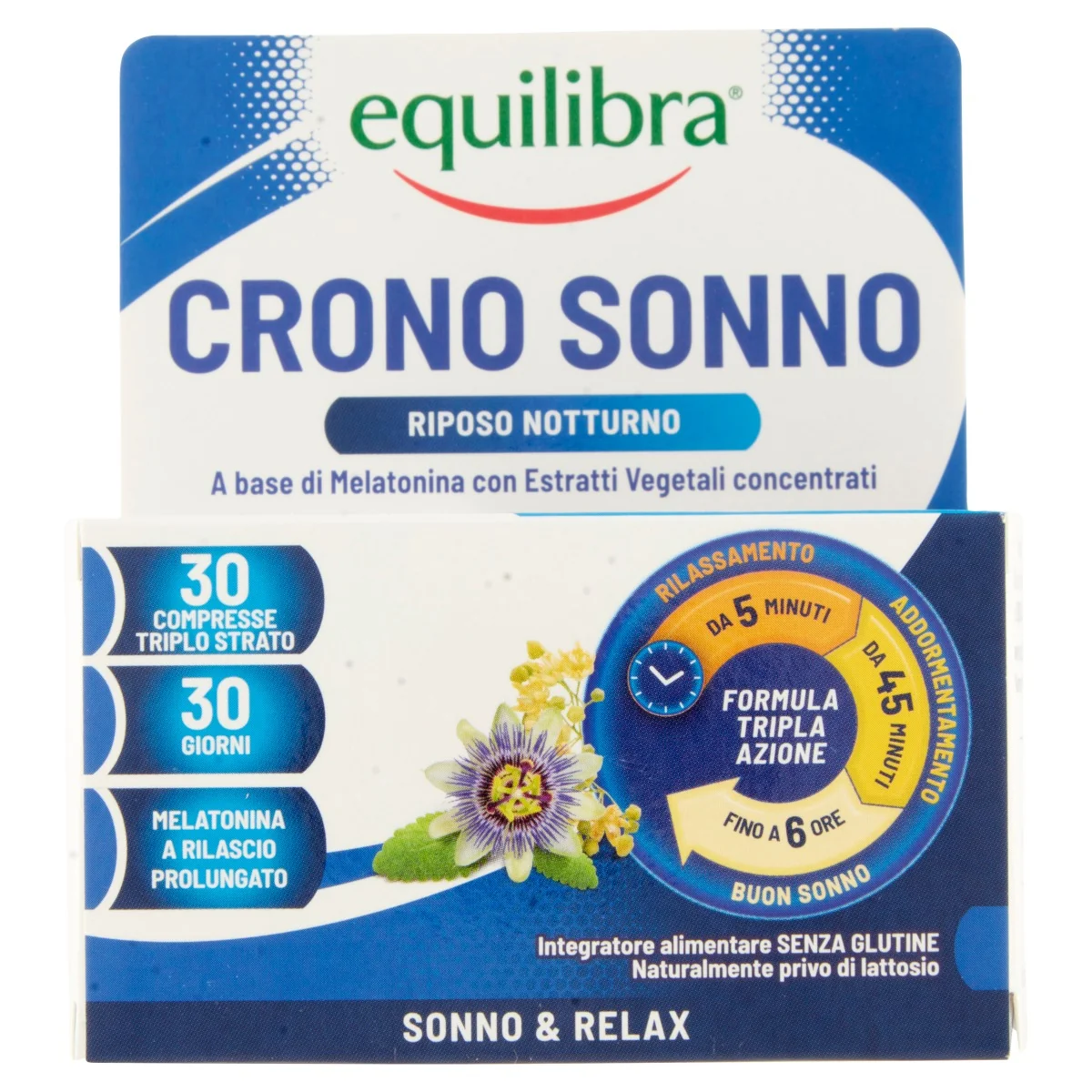 EQUILIBRA CRONO SONNO 30 COMPRESSE