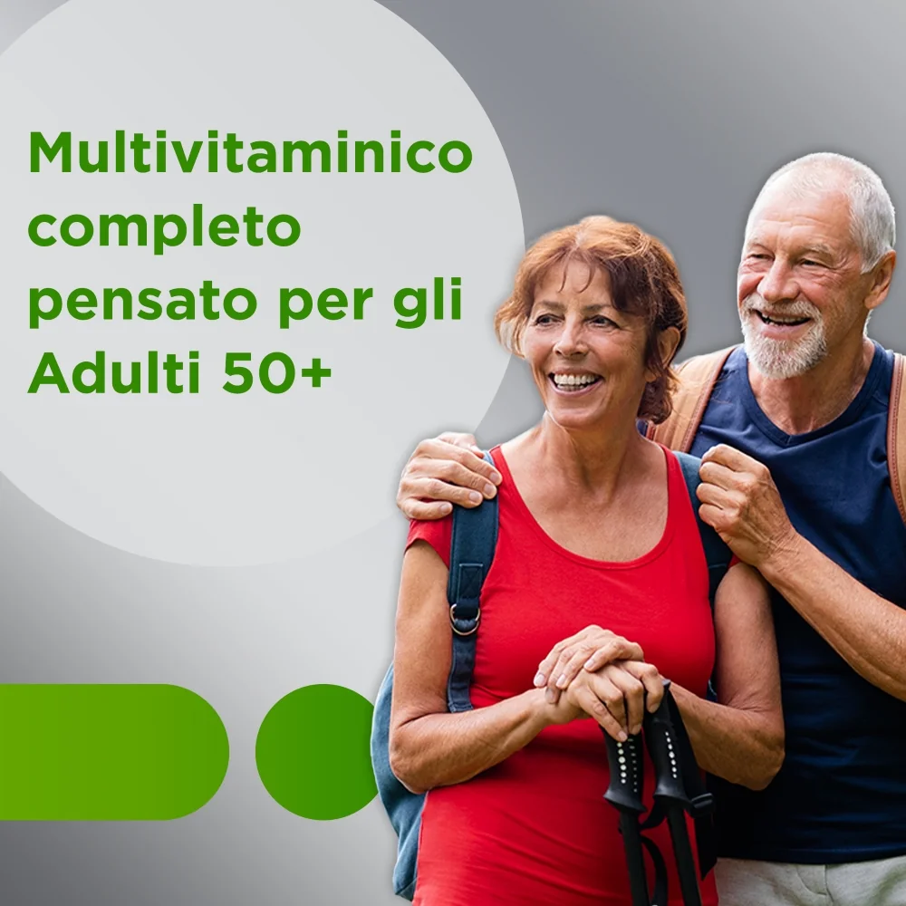 Multicentrum Select 50+ Integratore Multivitaminico Multiminerale 30 Compresse Minerali e Vitamine