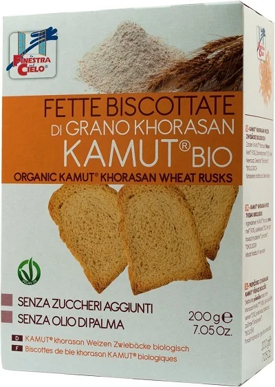 LA FINESTRA SUL CIELO FETTE BISCOTTATE BIO KAMUT 200 G