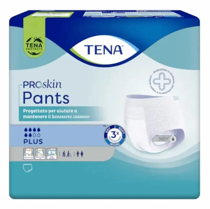 TENA PANTS PLUS MUTANDINE ASSORBENTI TAGLIA L 8 PEZZI