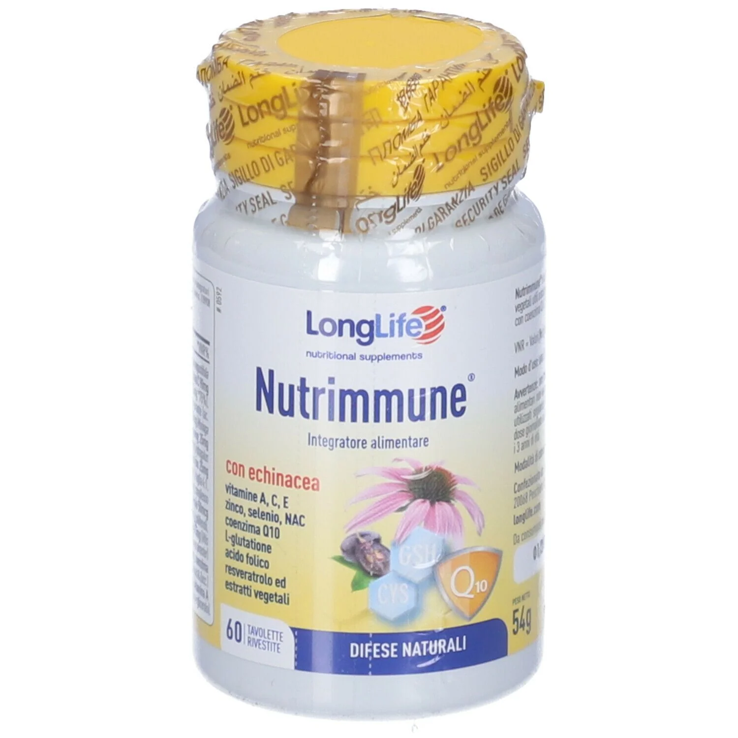 LONGLIFE NUTRIMMUNE 60TAV