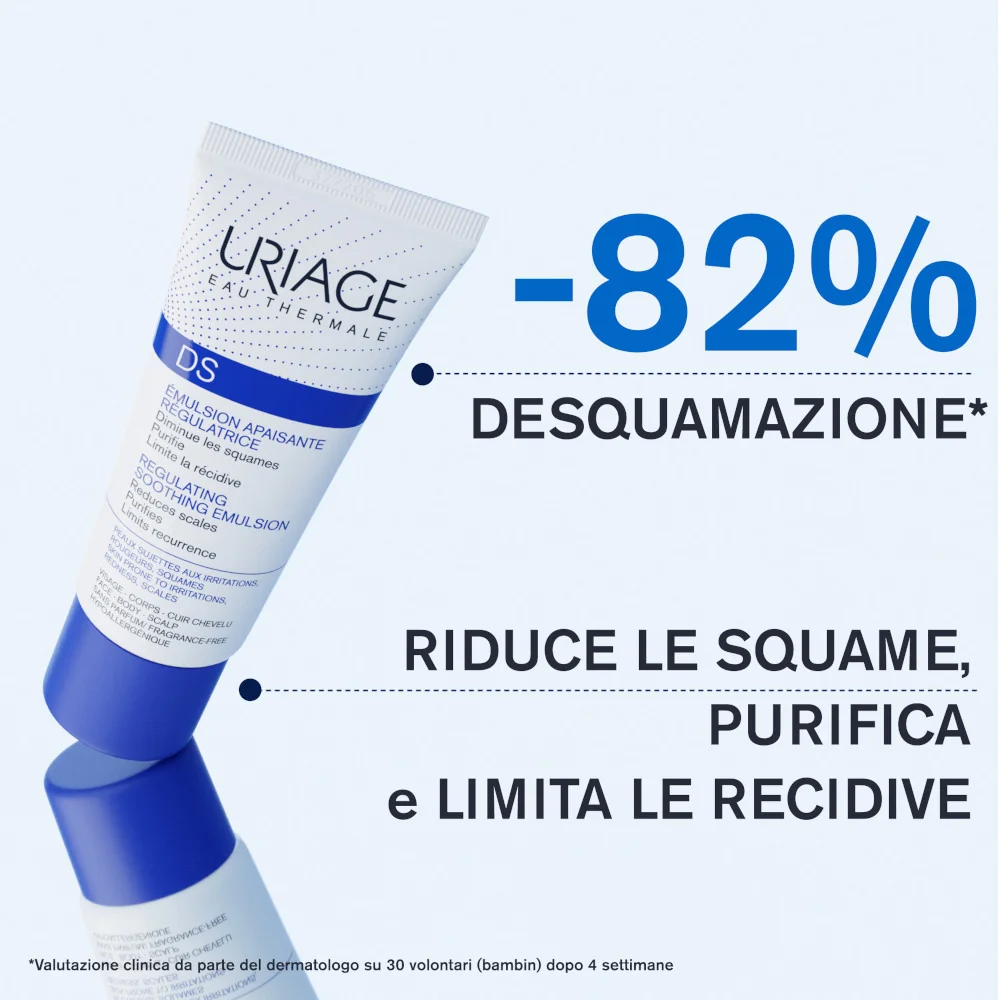 Uriage DS Emulsione Trattamento Regolatore Pelle Irritata 40 ml Idratazione Profonda