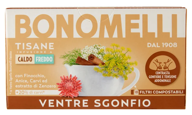 BONOMELLI TISANA VENTRE 18FILT