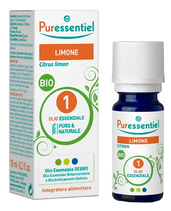 PURESSENTIEL OLIO ESSENZIALE DI LIMONE BIOLOGICO 10 ML