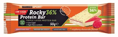 ROCKY 36% PROT BAR RASPBER 50G