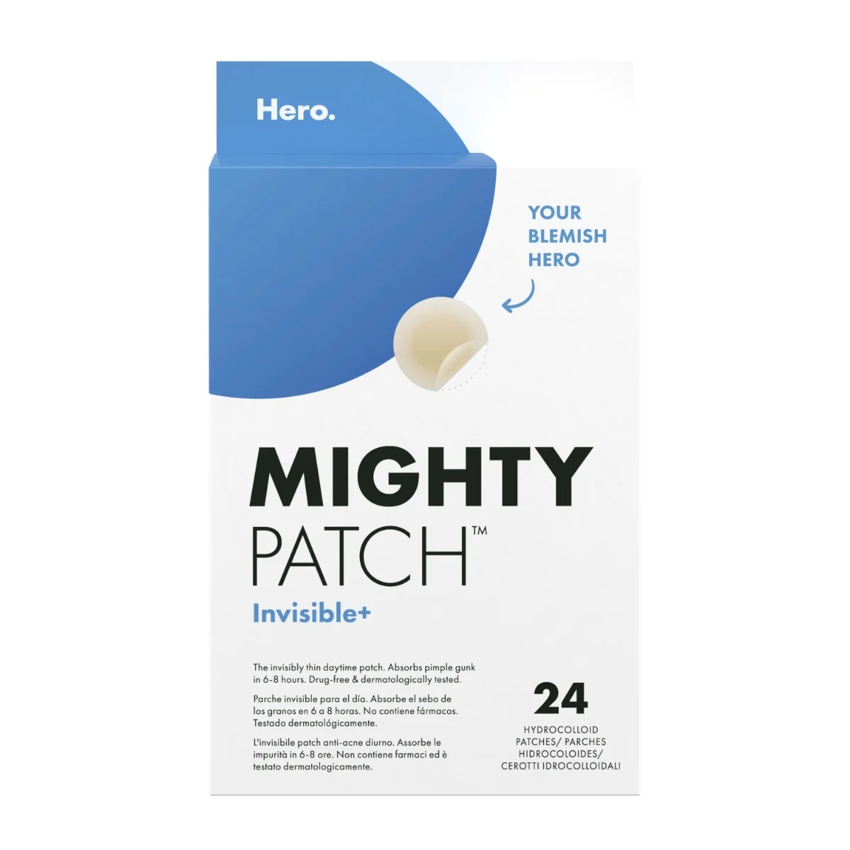 HERO MIGHTY PATCH INVISIBLE24P