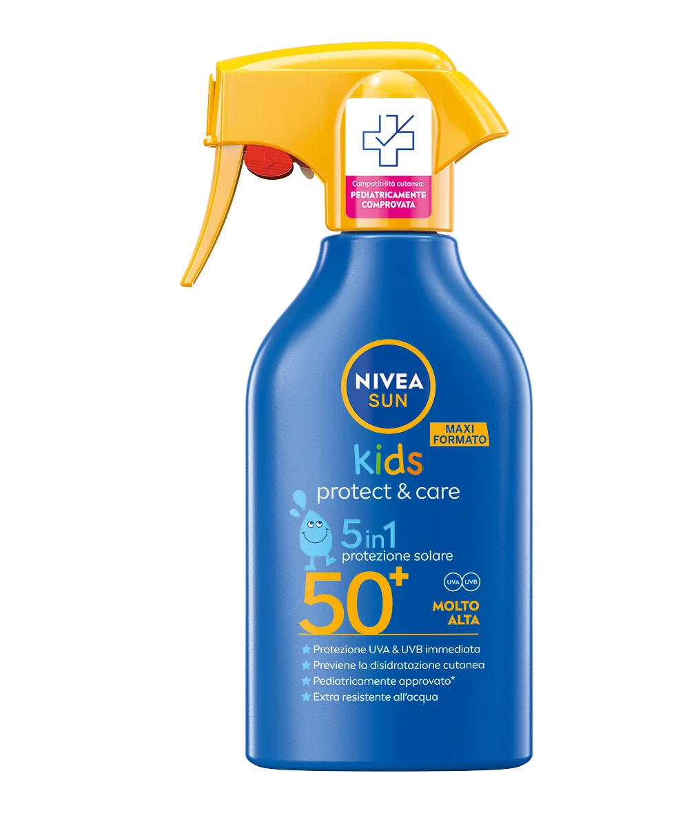 Nivea Sun Kids Protect& Care Spf50+ 270 ml Spray solare