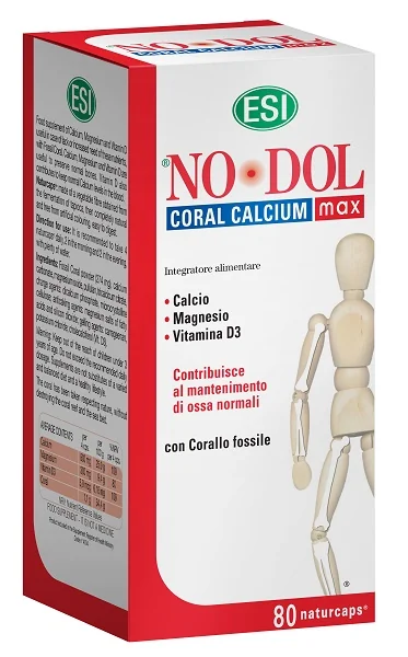 ESI NO DOL CORAL CALCIUM MAX INTEGRATORE PER LE OSSA 80 NATURCAPS