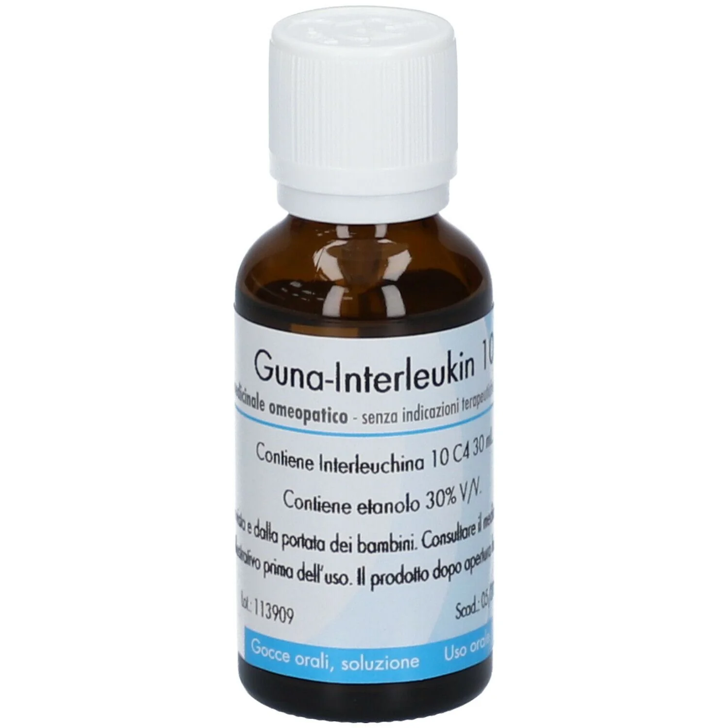 GUNA INTERLEUKIN 10*C4 GTT30ML