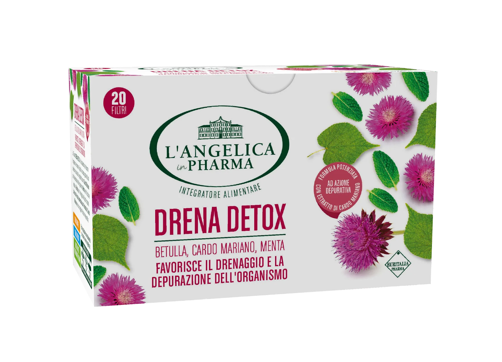 L'ANGELICA TISANA DRENA 20FILT