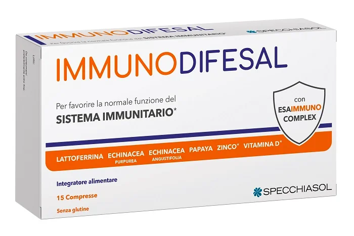 IMMUNODIFESAL INTEGRATORE PER IL SISTEMA IMMUNITARIO 15 COMPRESSE