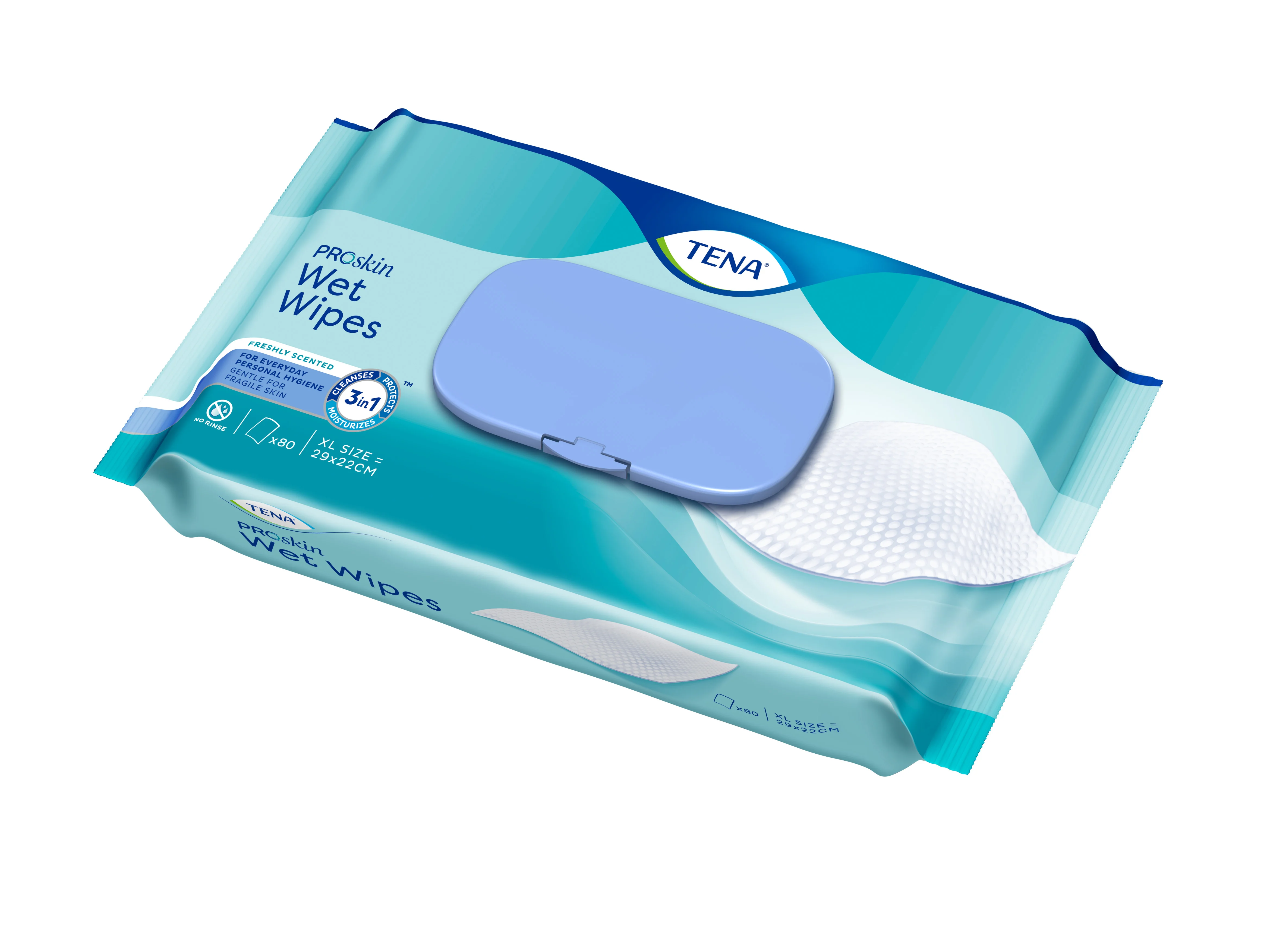 TENA WET WIPES SALVIETTE UMIDIFICATE 48 PEZZI