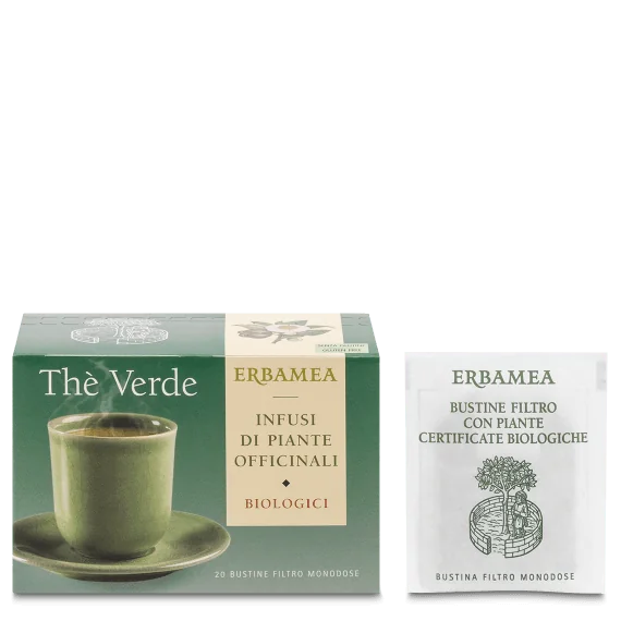 ERBAMEA THE' VERDE TISANA BIO 20 FILTRI