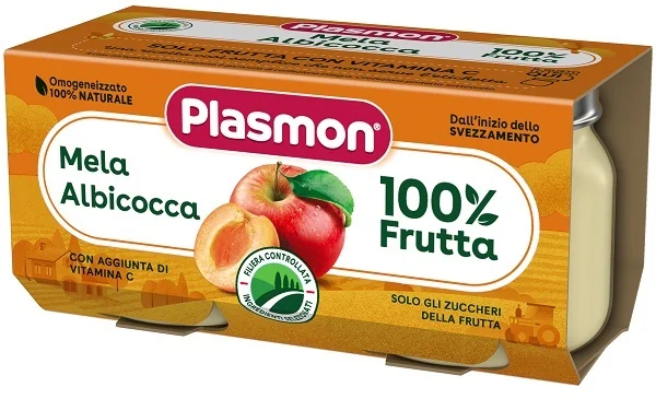 PLASMON OMOG MELA ALB 160G