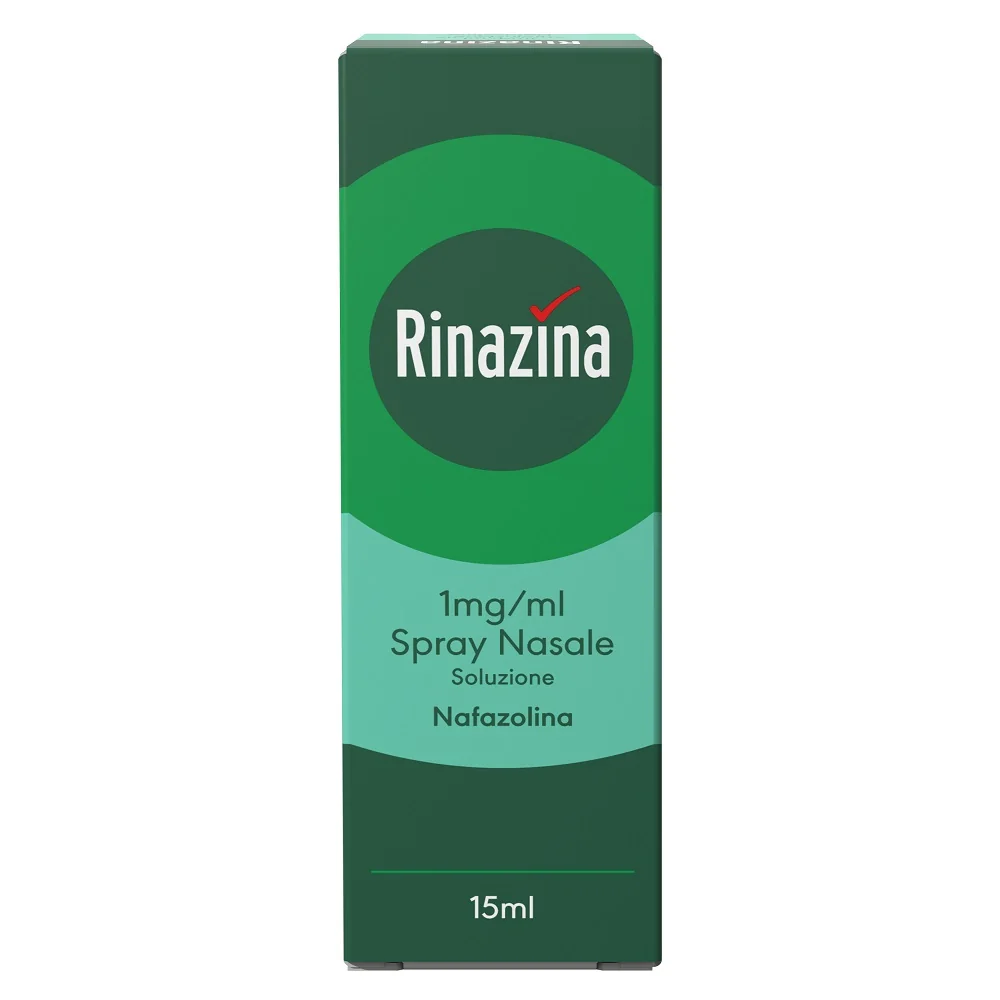 RINAZINA SPRAY NASALE DECONGESTIONANTE NAFAZOLINA 15 ML