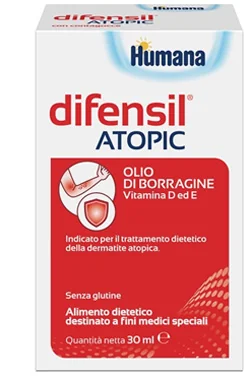 HUMANA DIFENSIL ATOPIC OLIO DI BORRAGINE 30 ML