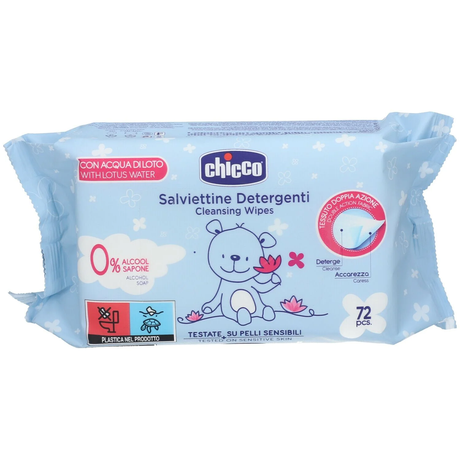 CHICCO COSM SALVIETT 72PZ S/PLAQ