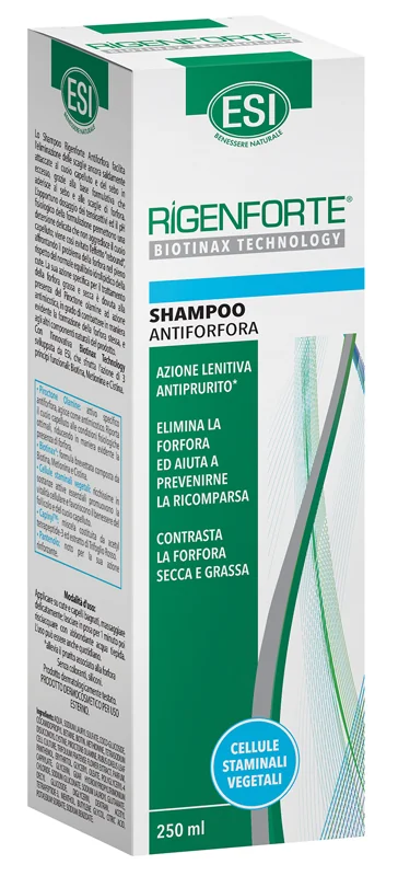 ESI RIGENFORTE SHAMPOO ANTIFORFORA GRASSA E SECCA DELICATO 200 ML