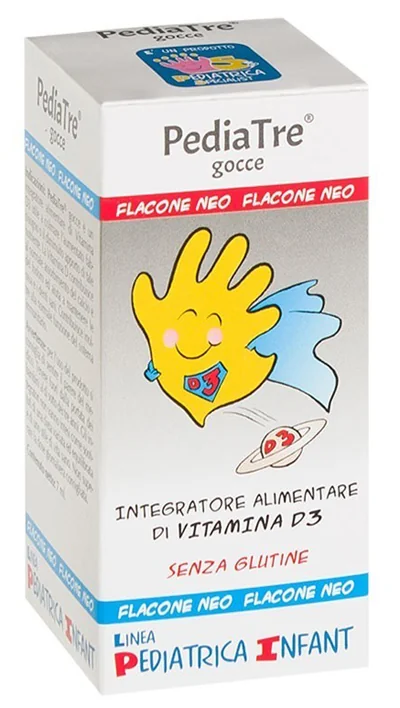 PEDIATRE VITAMINA D GOCCE INTEGRATORE 7 ML