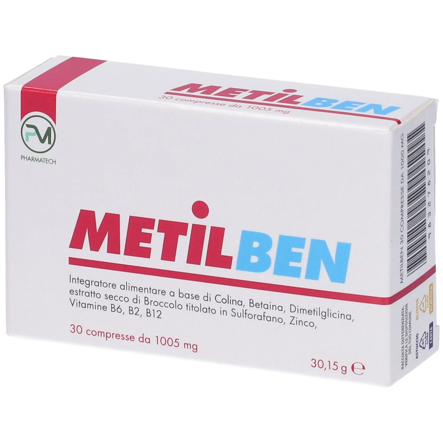 METILBEN COMPR 30