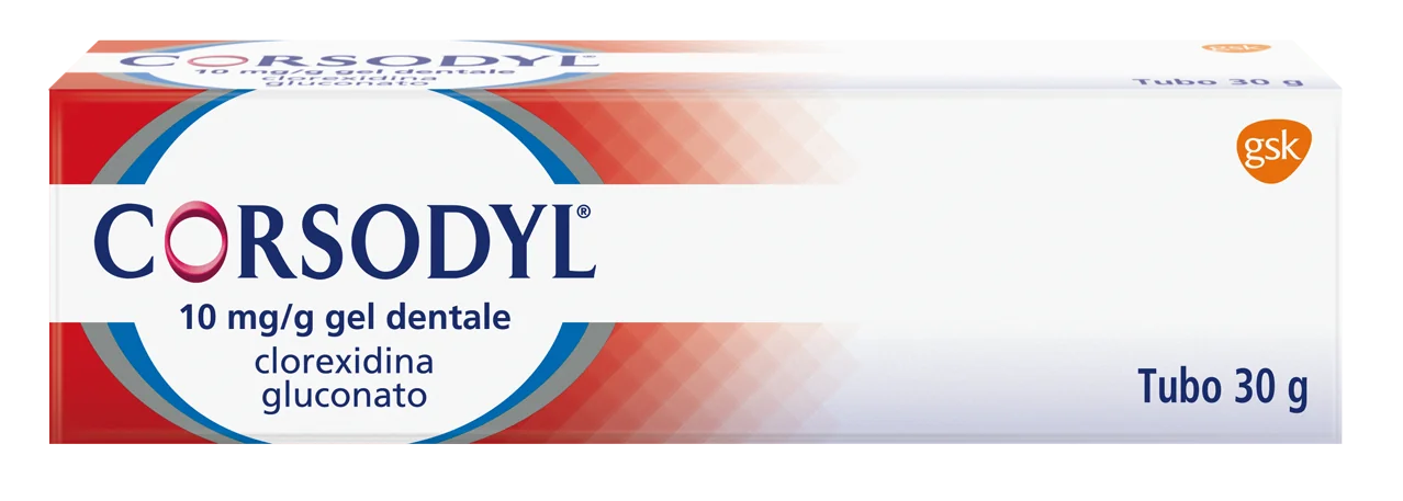 CORSODYL GEL DENTALE 1 GR/100 G 30 G