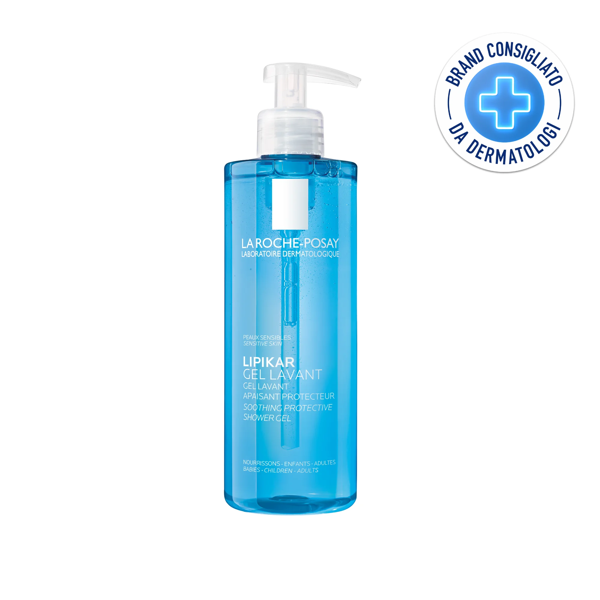 La Roche Posay Lipikar Gel Lavant 400 ml Pelle Sensibile e Secca