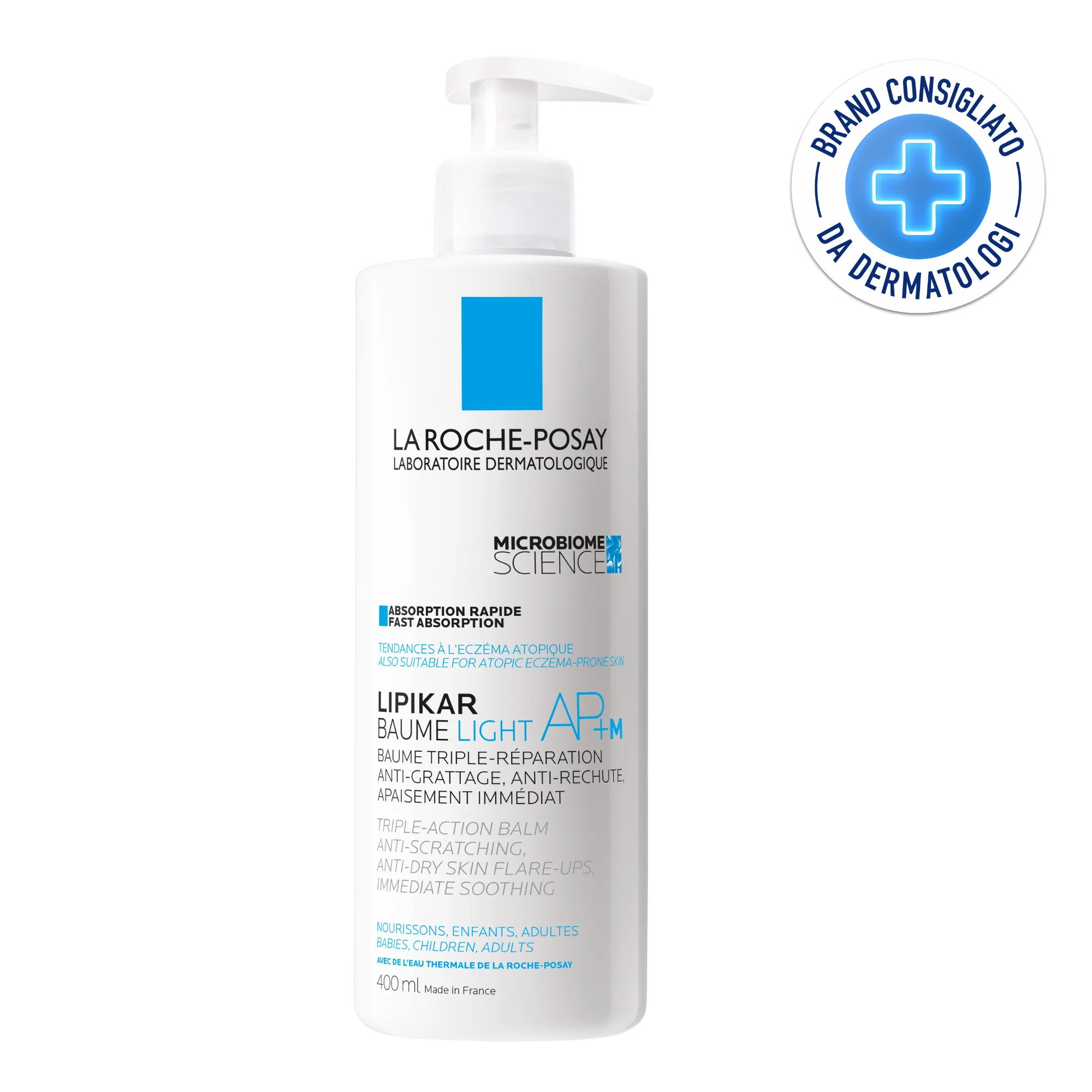 LIPIKAR BAUME AP+M LIGHT 400 ML