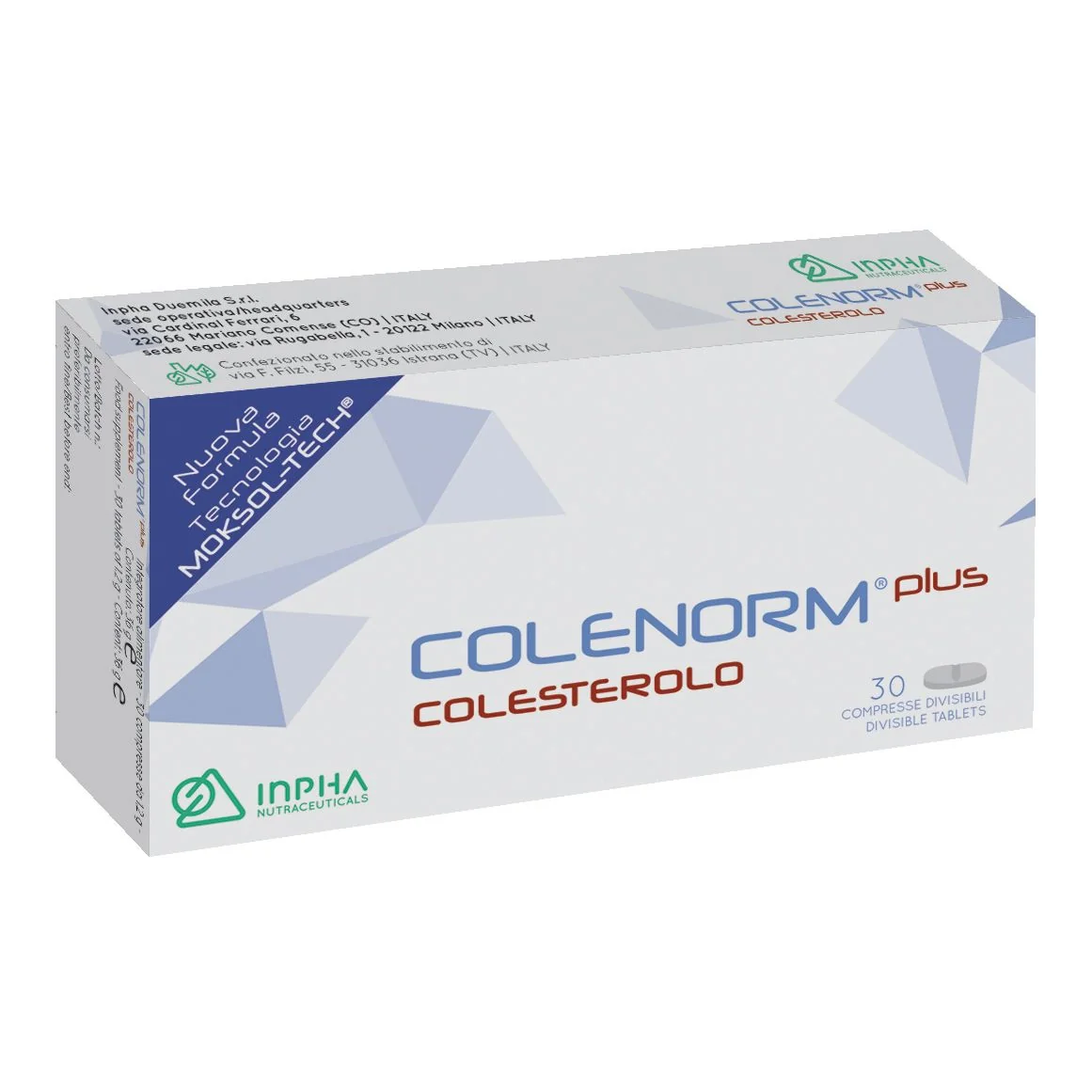 COLENORM PLUS COLESTEROLO30CPR