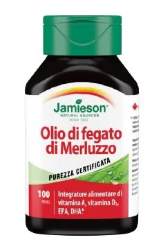 JAMIESON OLIO FEGATO MERLUZZO 100 PERLE