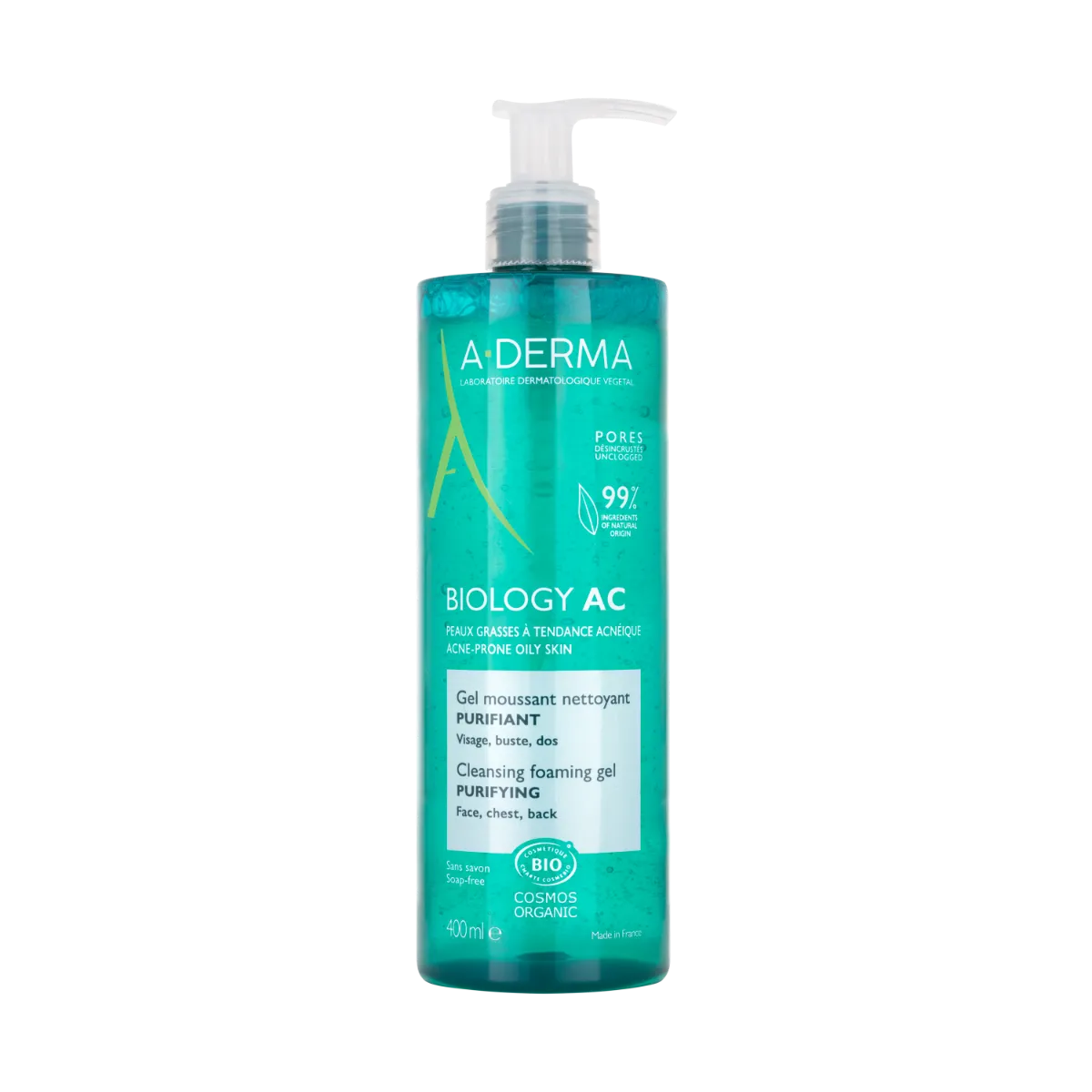 Aderma Biology Ac Gel Det400Ml 