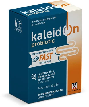 KALEIDON PROBIOTIC FAST BIANCO NATURALE 10 BUSTINE OROSOLUBILI