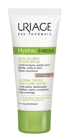 URIAGE HYSÈAC 3-REGUL TRATTAMENTO GLOBALE COLORATO SPF 30 ANTI-IMPERFEZIONI VISO 40 ML