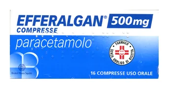 EFFERALGAN 500 MG PARACETAMOLO 16 COMPRESSE