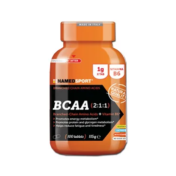 NAMED SPORT BCAA 2:1:1 INTEGRATORE METABOLICO 300 COMPRESSE