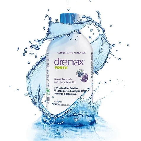 DRENAX FORTE L'ORIGINALE CON UVA E MIRTILLO 500 ML