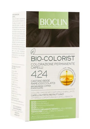 BIOCLIN BIO-COLORIST 4.24 CASTANO BEIGE RAME