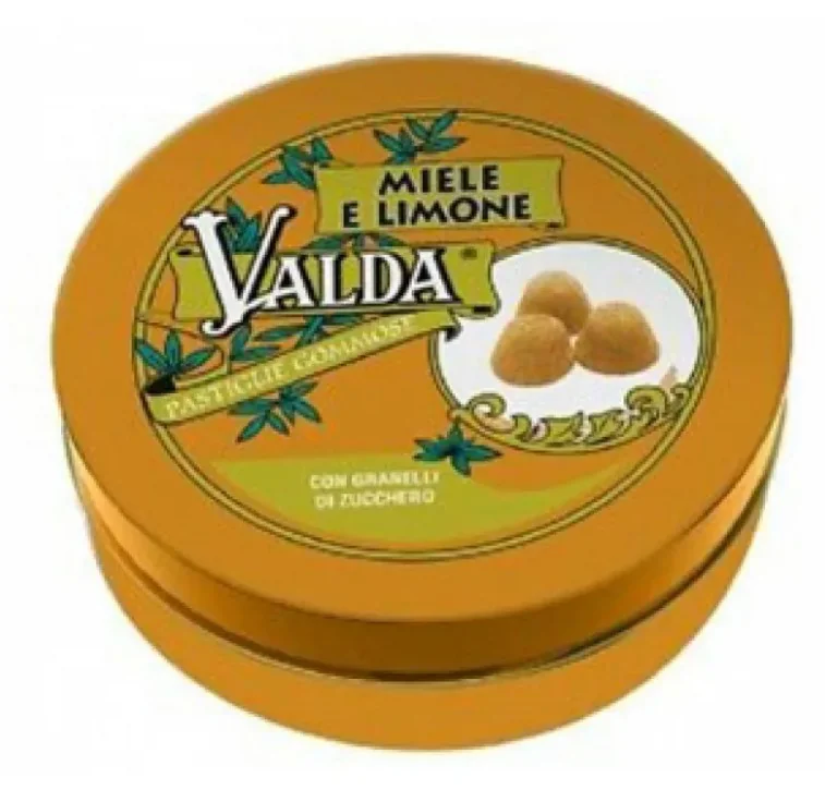 VALDA MIELE E LIMONE CON ZUCCHERO PASTIGLIE PER LA GOLA LIMITED EDITION 50 G