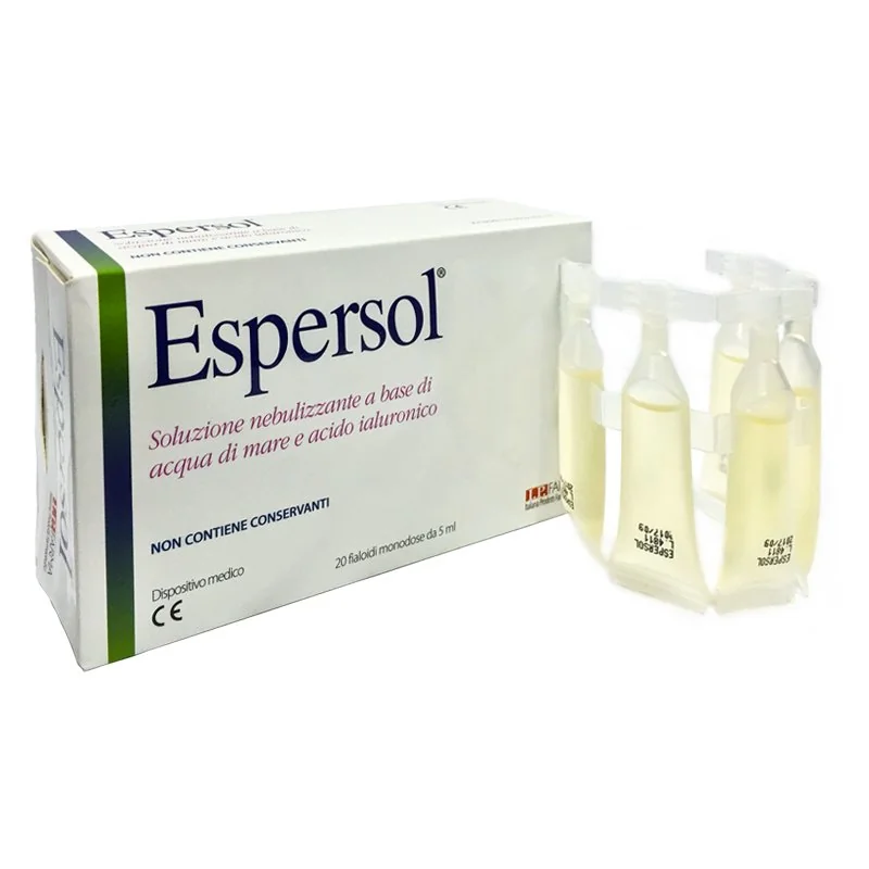 ESPERSOL SOLUZIONE NEBULIZZANTE PER AEROSOL 20 FLACONCINI MONODOSE