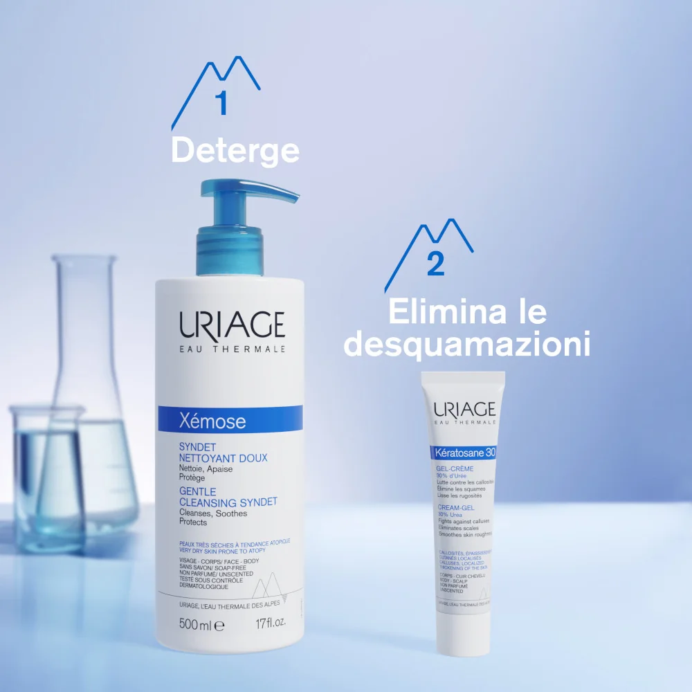 Uriage Kèratosane 30 Gel Crema Cheratolitico 75 ml Azione Cheratolitica