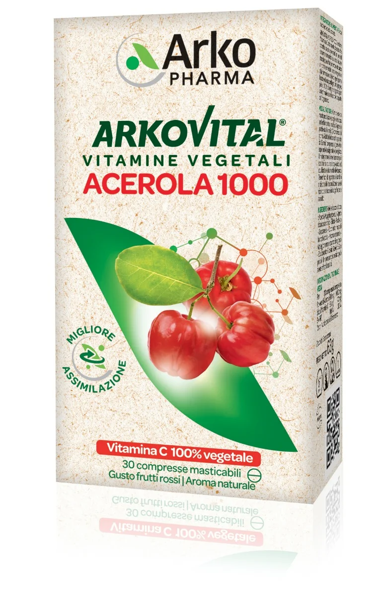 ARKOPHARMA ARKOVITAL ACEROLA 1000 30 COMPRESSE