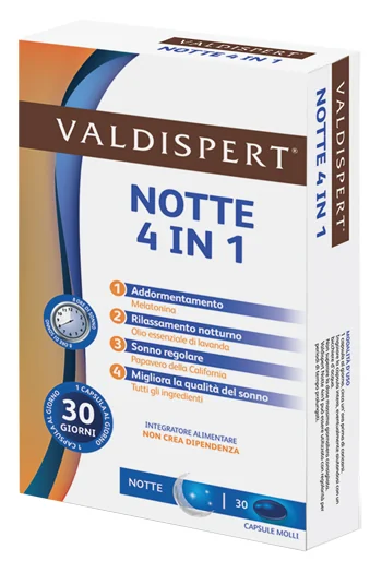 VALDISPERT NOTTE 4 IN 1 30 CAPSULE