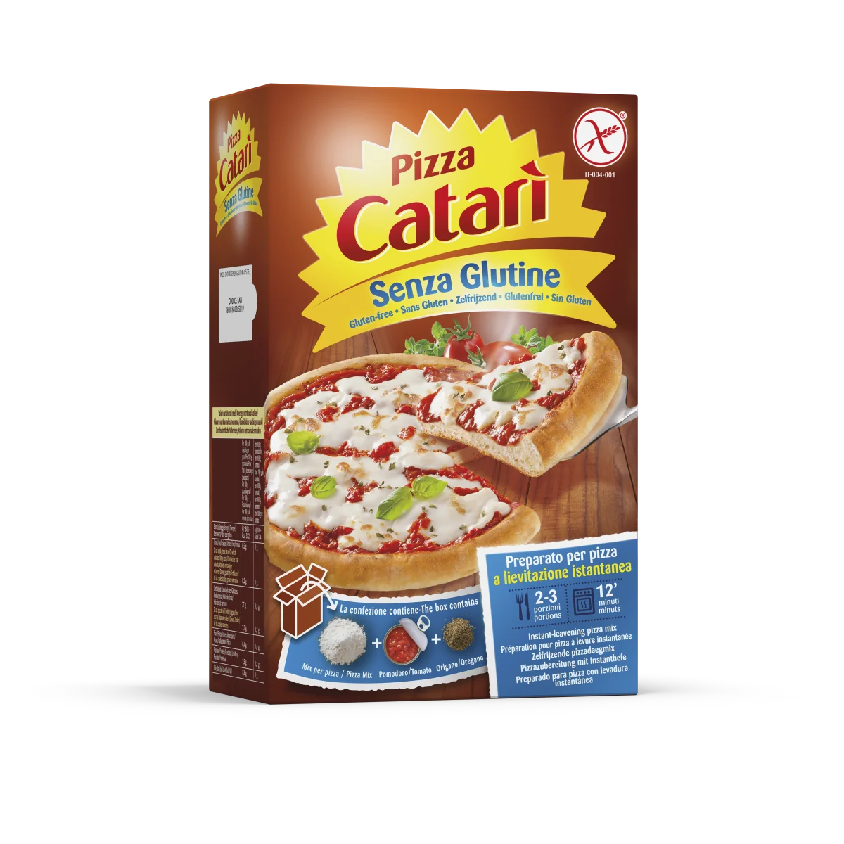 PIZZA CATARI' SENZA GLUTINE