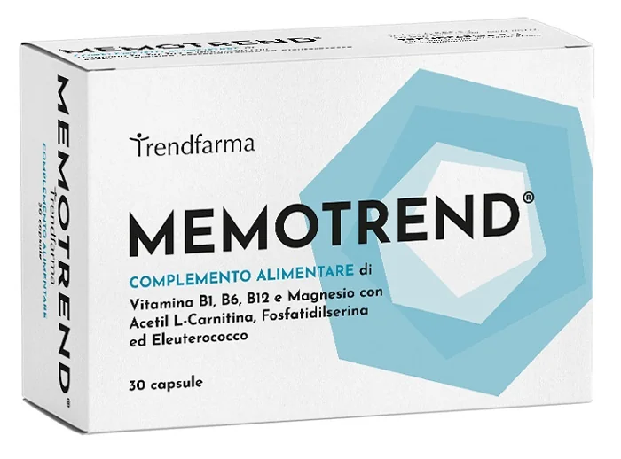 MEMOTREND INTEGRATORE MEMORIA E CONCENTRAZIONE 30 CAPSULE