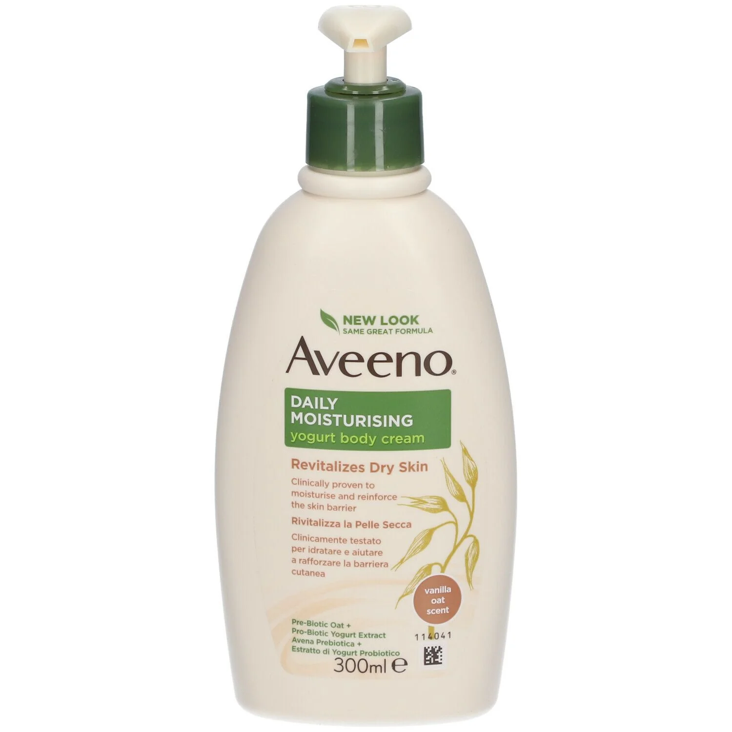 AVEENO® DAILY MOISTURISING CREMA CORPO YOGURT VANIGLIA E AVENA 300 ML