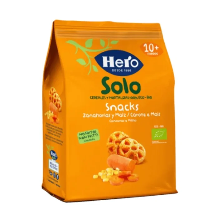 HERO BABY SOLO SNACK CAROTA MAIS 40 G